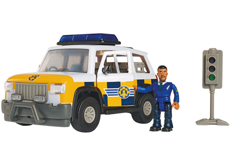 Simba Strażak Sam Jeep policyjny z figurką