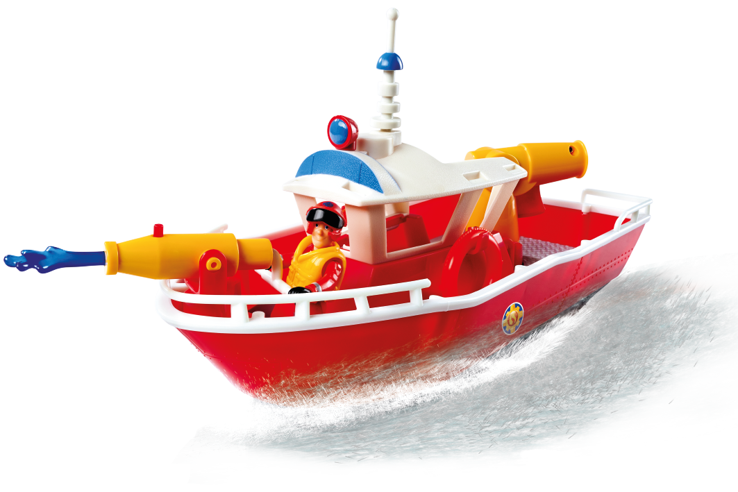 Simba Strażak Sam Tytan łódź strażacka