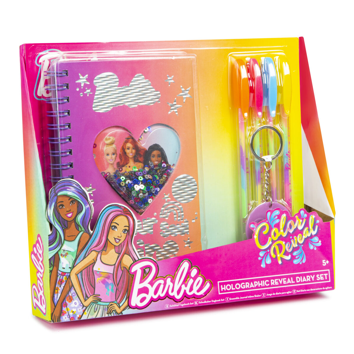 Barbie pamiętnik z długopisami
