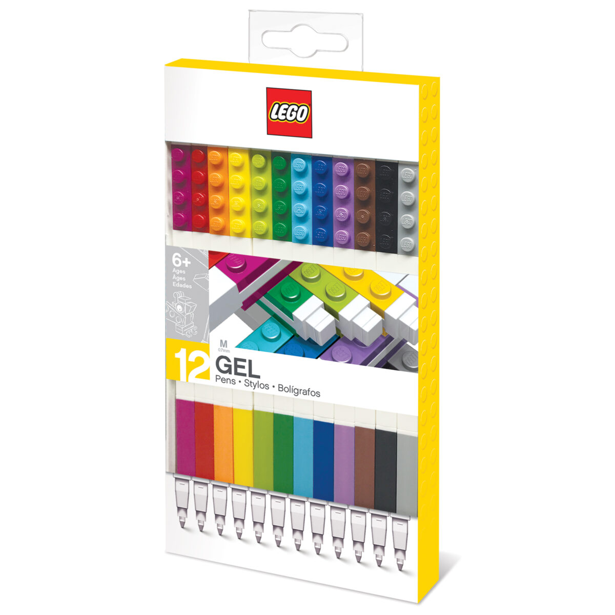 Kolorowe długopisy żelowe LEGO®