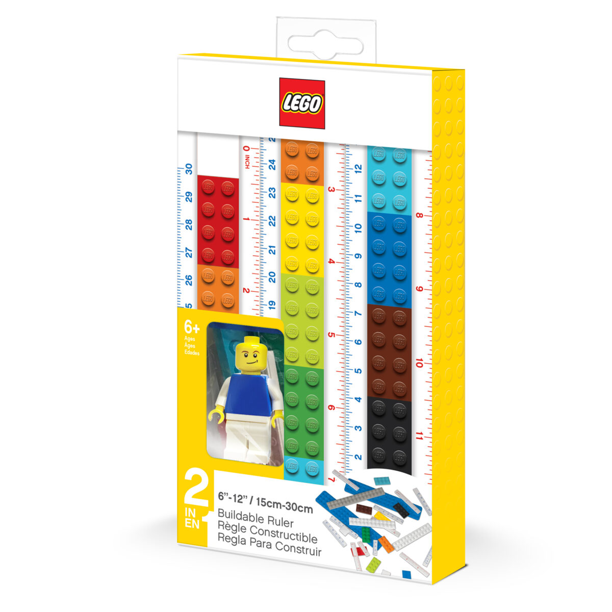 Linijka z klocków LEGO® (do zbudowania)