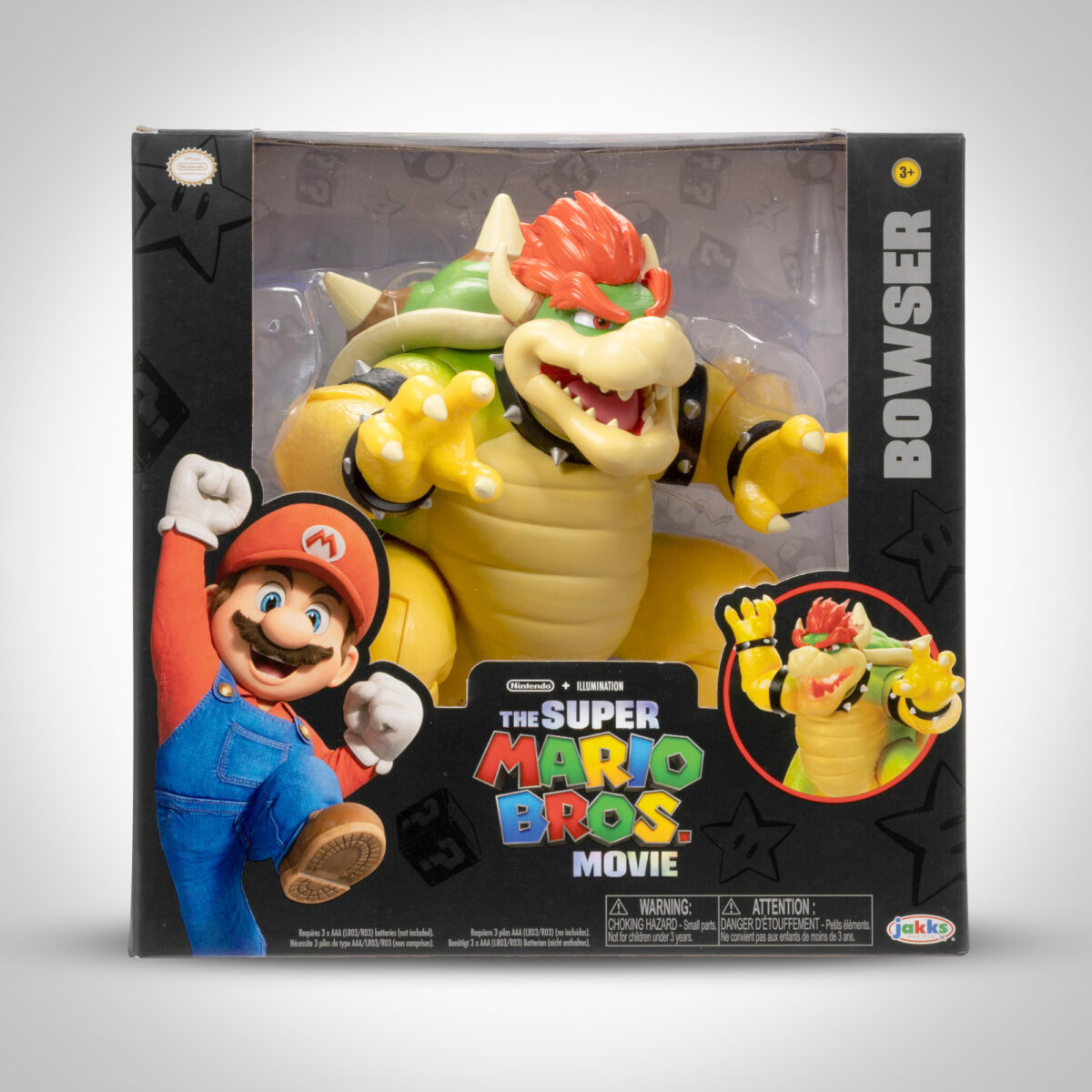 BOWSER WITH FIRE BREATHING EFFECTS